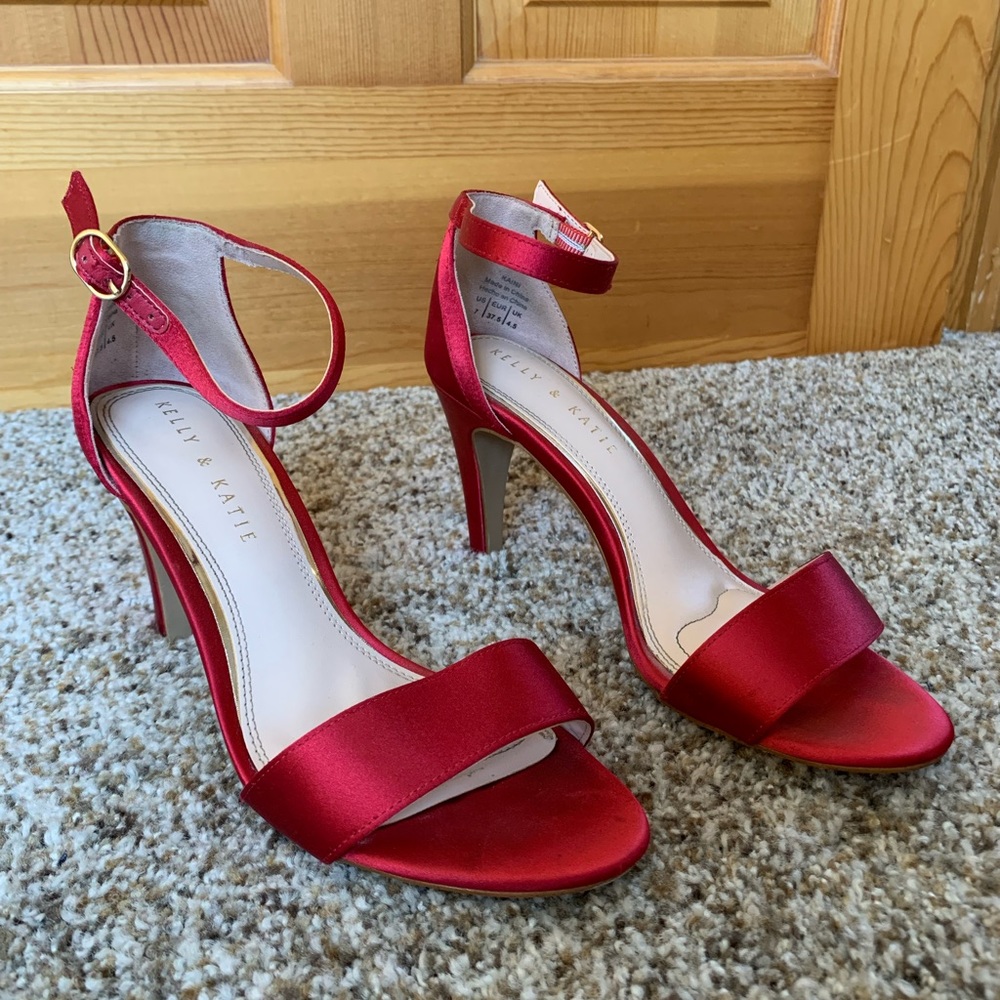 Red Sandal Heels